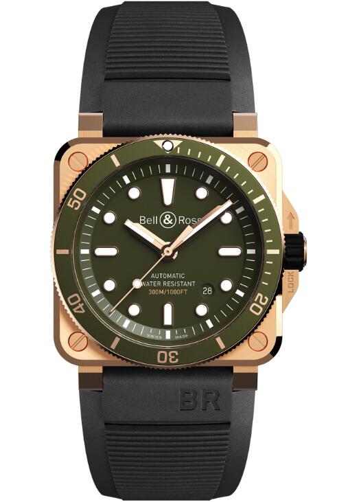 Bell & Ross BR 03-92 Diver Green Bronze BR0392-D-G-BR/SCA watch price